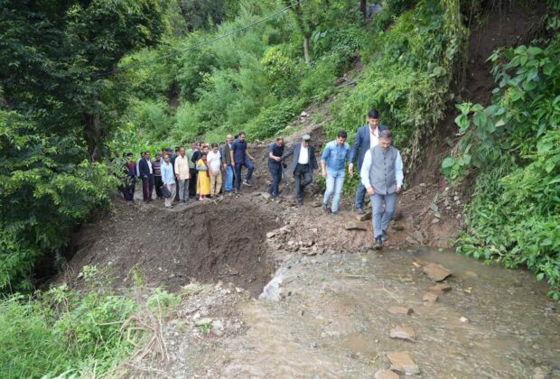 today cm sukhu himachal shimla landslide