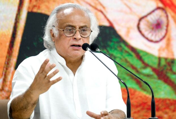 Jairam Ramesh Addresses A Press Conference